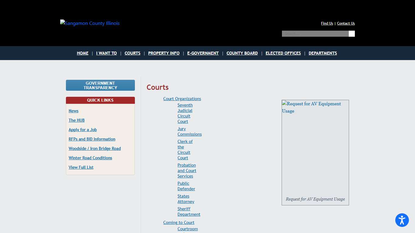 Sangamon County > Courts